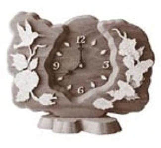 Desktop Hummingbird Clock Plaque Project Pattern